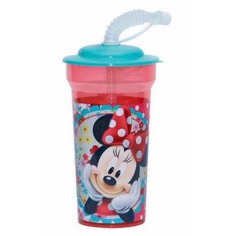 Minnie Mouse 450ml Drinks Cup With Straw £1.99